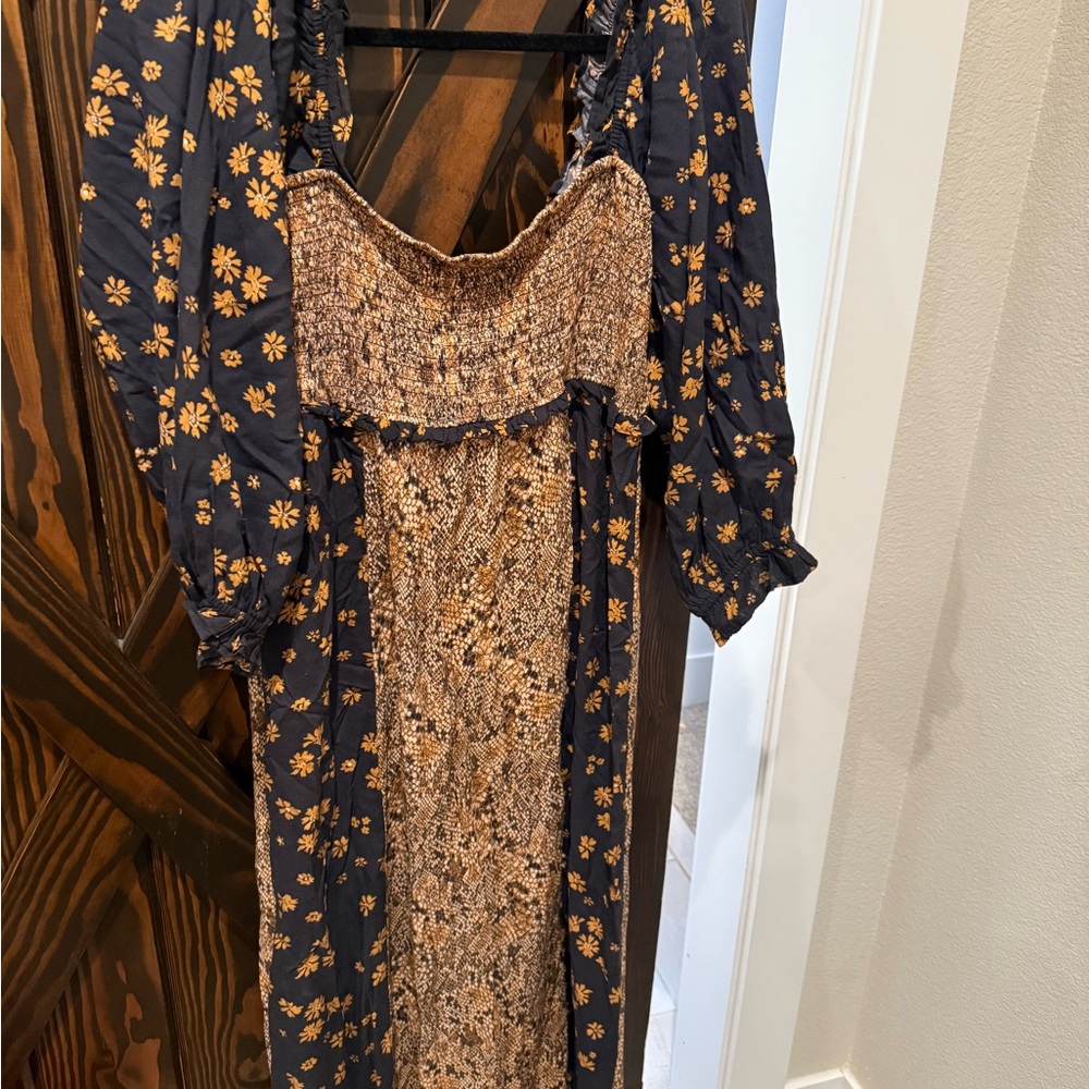 Floral Bohemian Maxi Dress